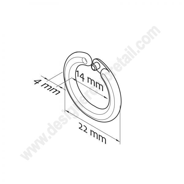 PLASTIC SPLIT RING | Designerclub Retail
