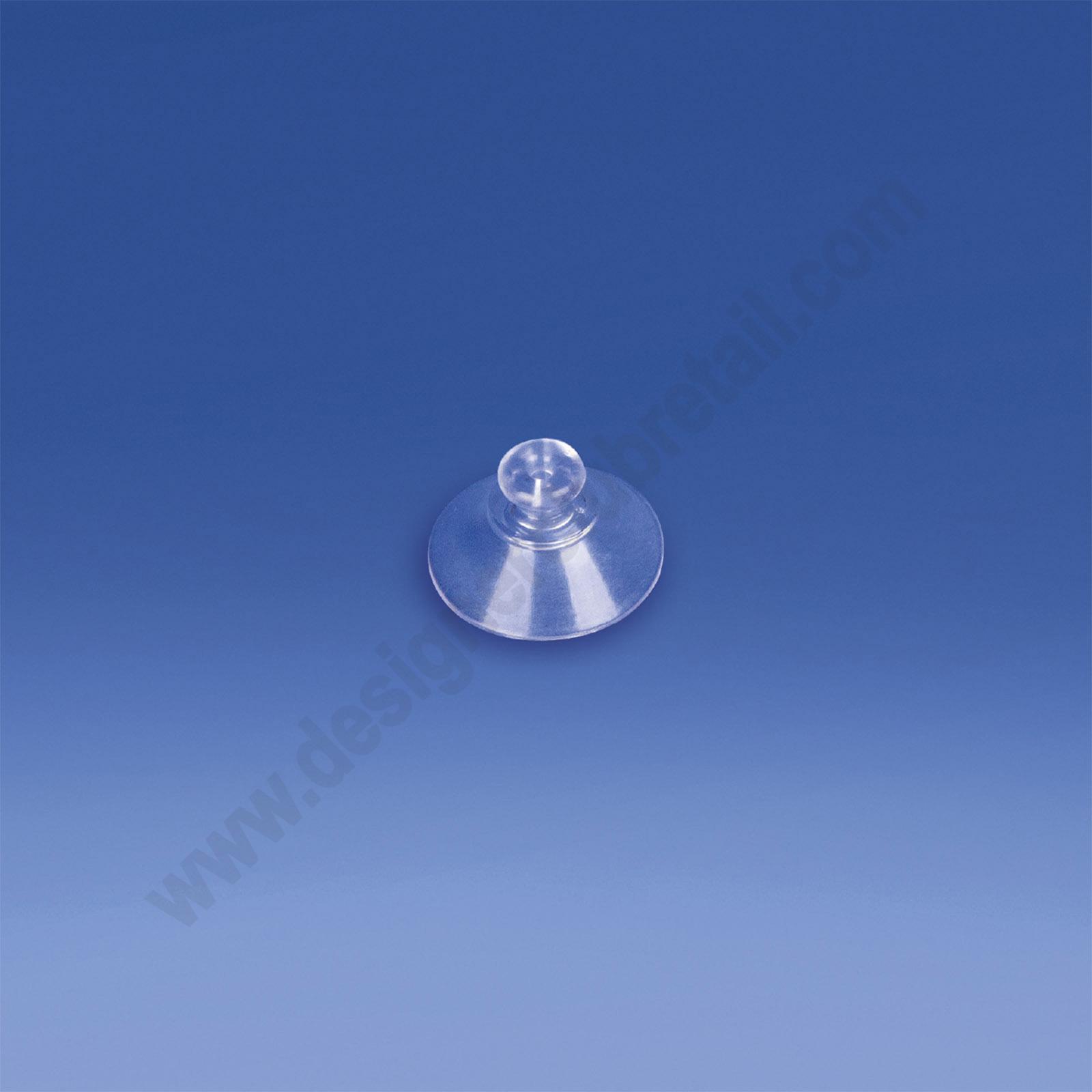 Ventouse de diamètre 20 mm avec téton pointe pour plaque en verre